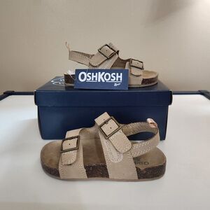 Oshkosh B'Gosh Bruno Tan Sandals Toddler Size 9